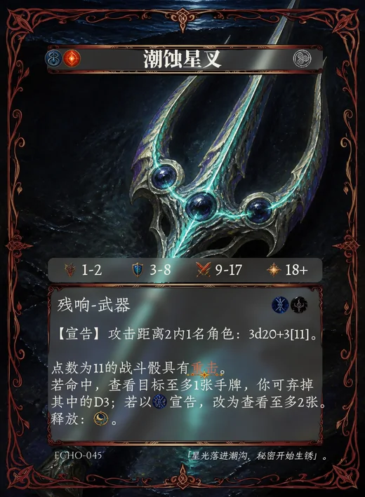 ECHO-045 潮蚀星叉 残响卡